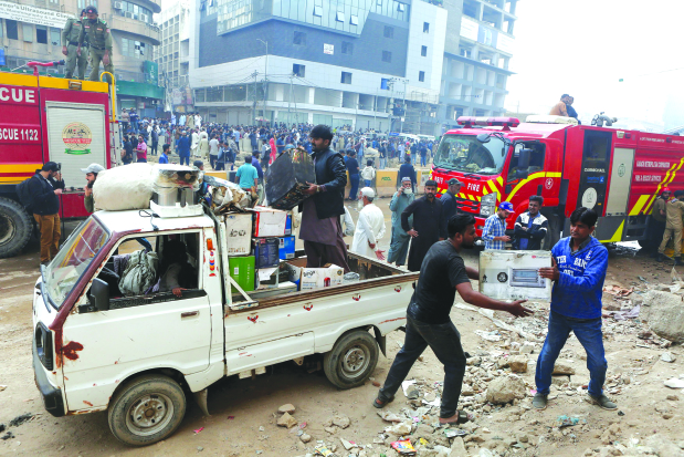 65 missing after Karachi fire